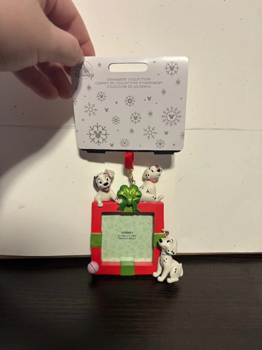 Disney 101 Dalmations photo frame ornament